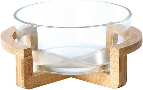 Cabilock glass salad bowl with - bowl,