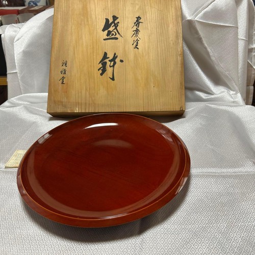 Japanese shunkei lacquer bowl - lacquer,