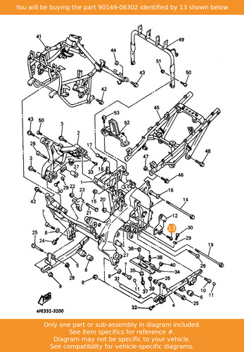 Yamaha screw 90149 06302 oem - screw,,