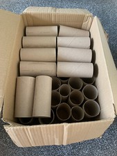 50 EMPTY TOILET ROLL TUBES -