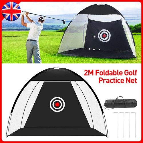 Golf practice net hitting - net,