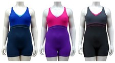 ACCLAIM Marseilles 3 Colour Ladies Classic Fit Boy Leg Swimming Costume 2025