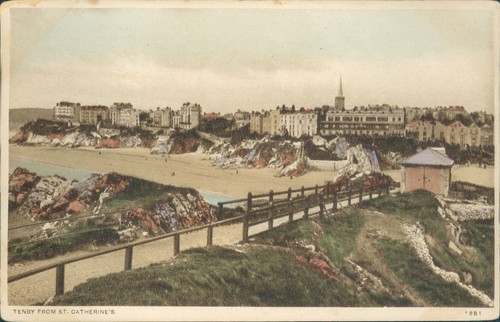 Tenby from catherine - tenby,