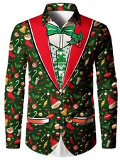 Men’s Christmas Fake Suit