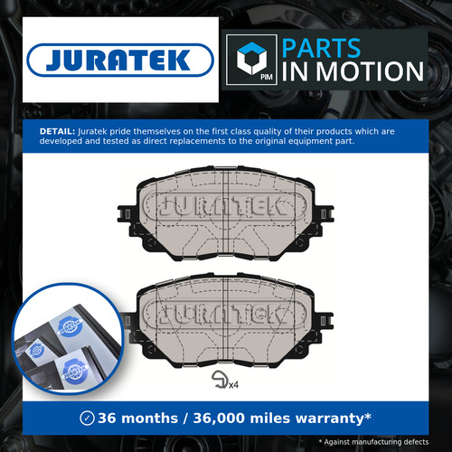 Brake pads set fits - set, 124