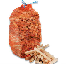 Kindling Fire Easy Starting Wood XXL Net Bags 5KGS