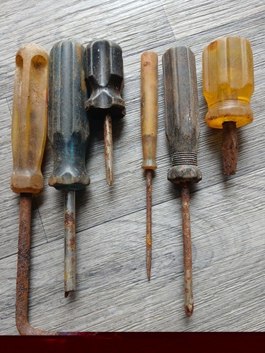 Bundle screwdrivers lot 6 - of,