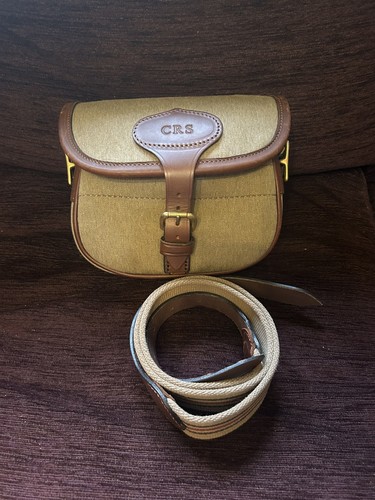 Purdey green canvas shotgun - ,