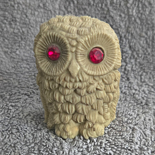 Irwi owl figurine ornament - irwi,