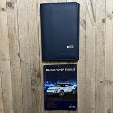 11-18 RANGE ROVER EVOQUE  OWNERS HANDBOOK MANUAL & NAVIGATION 2011 R20624