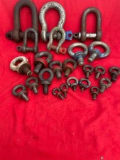 eye bolts and shackles