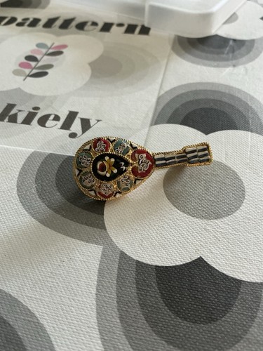 Vintage antique micromosaic - to,