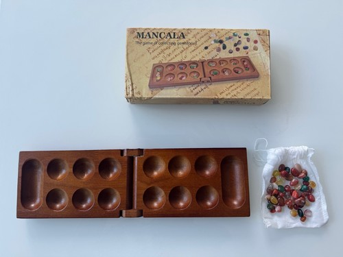 Mancala wooden folding - mancala, version