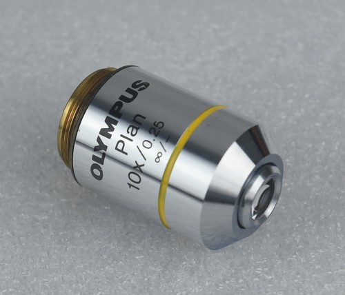 Olympus plan 10x - plan, microscope