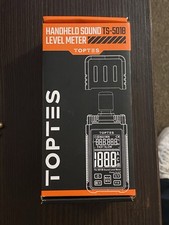 Decibel Meter, TS-501B Sound Level Meter with 2.25” Backlight LCD Screen, Portab