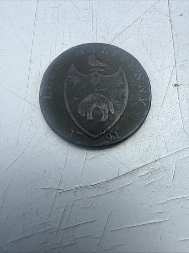 1791 yorkshire leeds - 1791, halfpenny