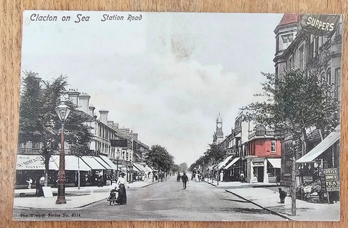 Vintage edwardian postcard - vintage,