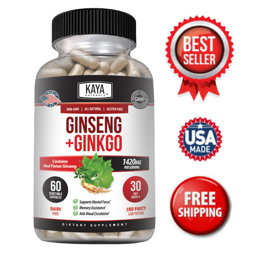 Ginkgo biloba ginseng - ginkgo,