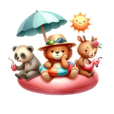 Wall decal sticker summer