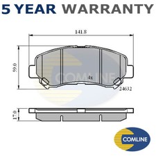 Comline Front Brake Pads Set