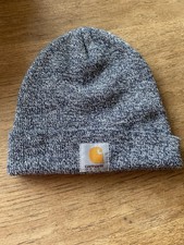 Carhartt Watch Beanie Cuff Hat - Knit Grey - Acrylic - Worn Great Condition