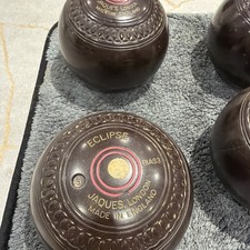 Set of 4 Jaques London Eclipse Lawn Bowls Bias 3