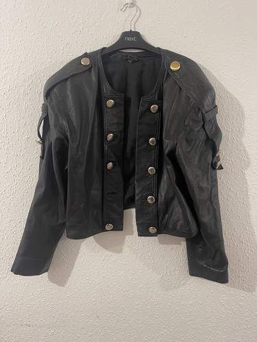 Vintage 80s black - vintage, leather