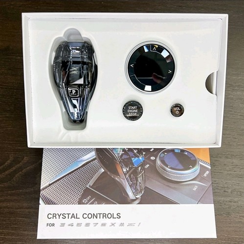 4pc crystal gear shift knob - gear,