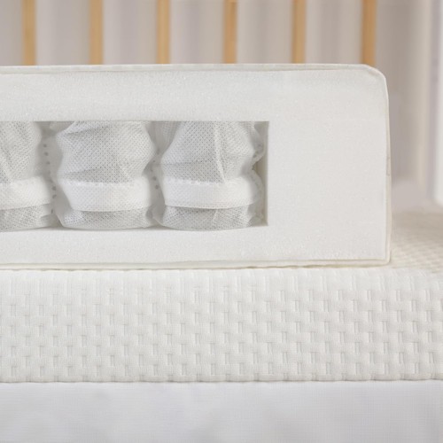 Pocket sprung baby cot - sprung,