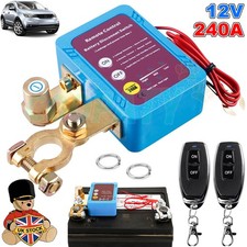 12V Car Battery Switch Dual