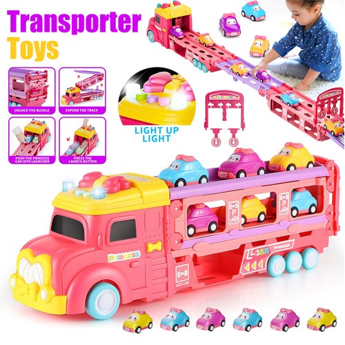 Transport truck toys set with - transport,