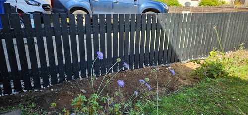 Recycled plastic fence - recycled,