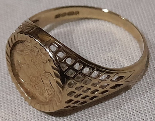 9ct gold george - *9ct, st.