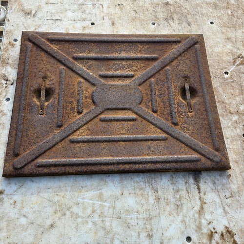 Galvanised manhole cover 625mm - manhole,