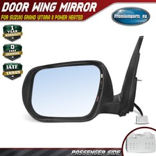 Electric Door Wing Mirror Passenger Side for Suzuki Grand Vitara II Power Heated
