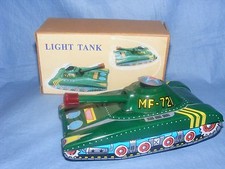Tin Plate Toy Tank Light Tank
