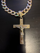 Heavy 9ct Gold Curb Chain And