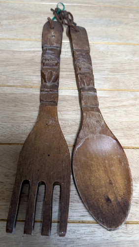 Hand carved wooden - hand,