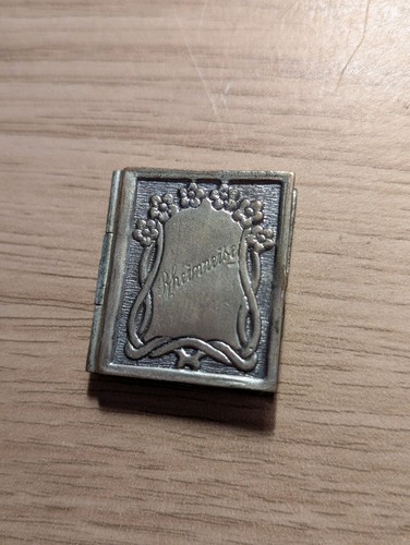Miniature book rare nuremberg - book,