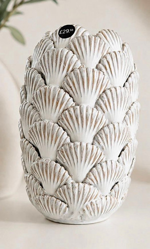 Ceramic textured shell - ceramic,