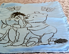 New blue and grey baby blanket
