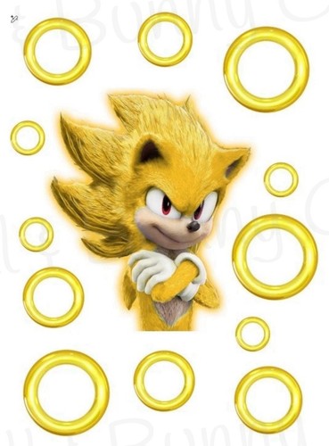 Super sonic edible cake - sonic,