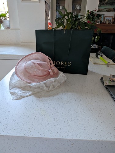 Hobbs pale pink fascinator hat - pink,