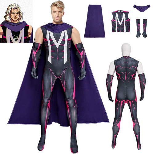 Men magneto cosplay costume - x-men,