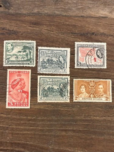 British guiana kgvi and qeii - kgvi,