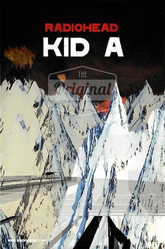 Radiohead poster kid a album - -,