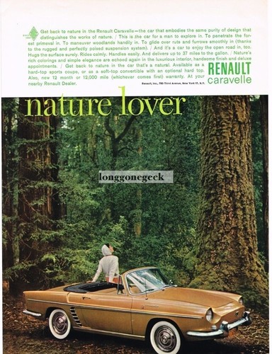 1961 renault caravelle brown - 1961,