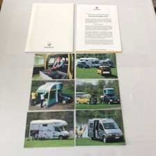 Renault Kangoo Camper Motor Home Press Kit Brochure Photos GERMAN Text