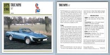 Triumph - TR7 - 1975-81 Sports
