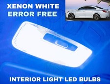 For VAUXHALL INSIGNIA 2008+ LED BRIGHT WHITE INTERIOR LIGHT BULBS KIT ERROR FREE